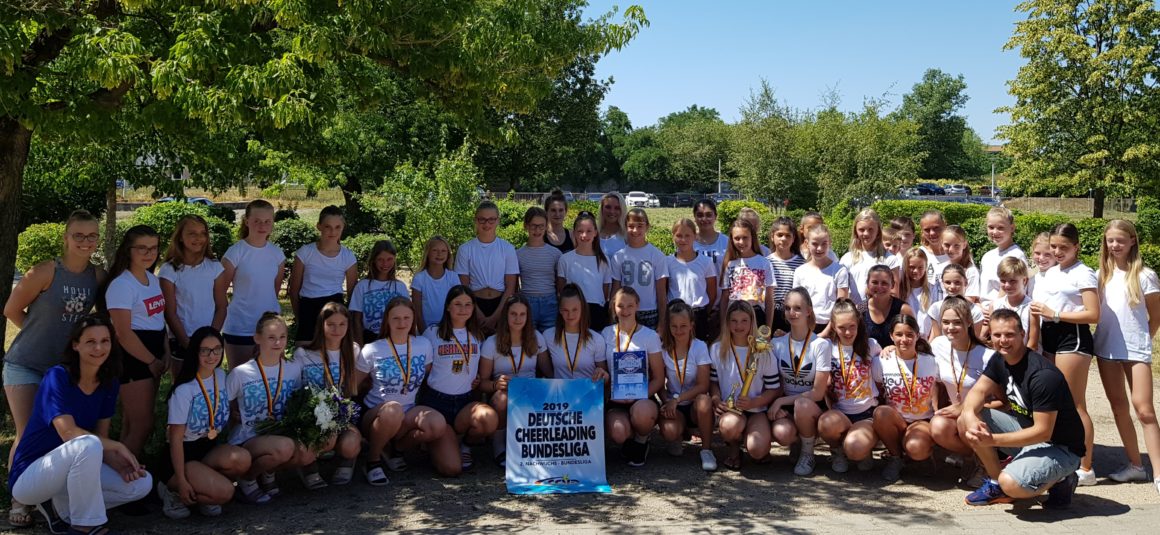 Spicy Angels aus Riesa erhalten nachträglich DM-Bronzemedaille in der Kategorie Junior AllGirl Level 4