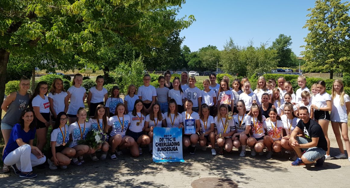 Spicy Angels aus Riesa erhalten nachträglich DM-Bronzemedaille in der Kategorie Junior AllGirl Level 4 Spicy Angels aus Riesa erhalten nachträglich DM-Bronzemedaille in der Kategorie Junior AllGirl Level 4