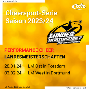 Termine für PC-Landesmeisterschaften stehen fest!