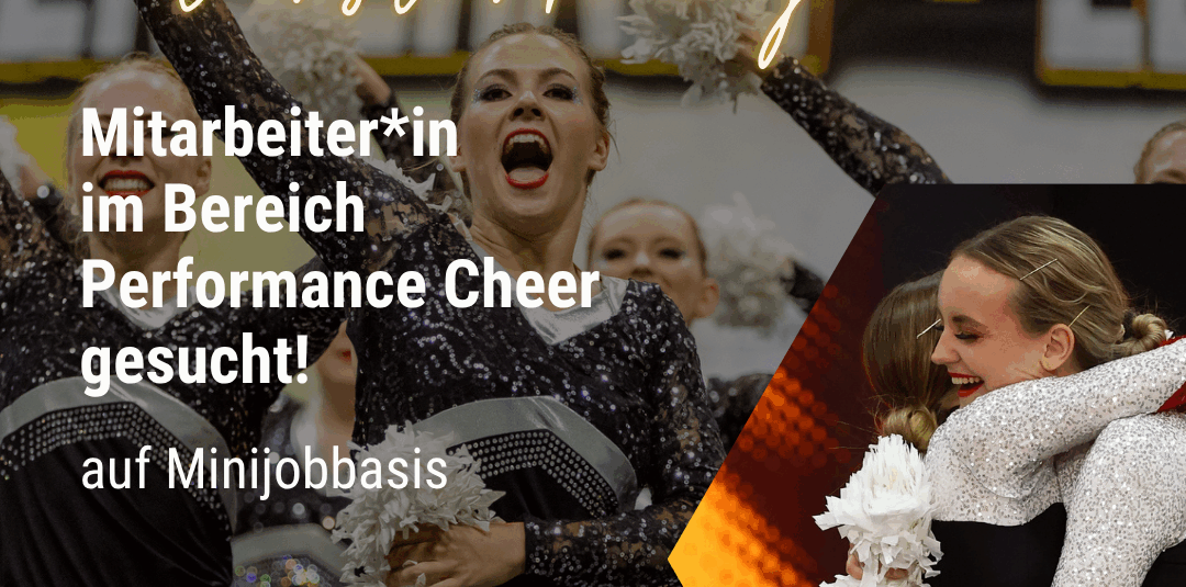 Gestalte die Zukunft von Performance Cheer im CCVD e.V.!