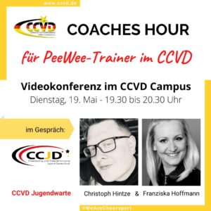 CCJD Coaches Hour – für Peewee Trainer im CCVD CCJD Coaches Hour – für Peewee Trainer im CCVD