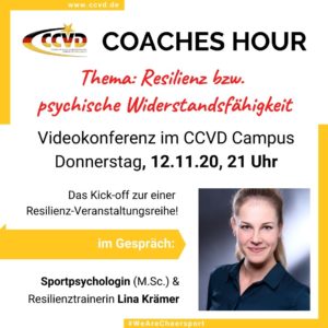 Coaches Hour zum Thema Resilienz Coaches Hour zum Thema Resilienz