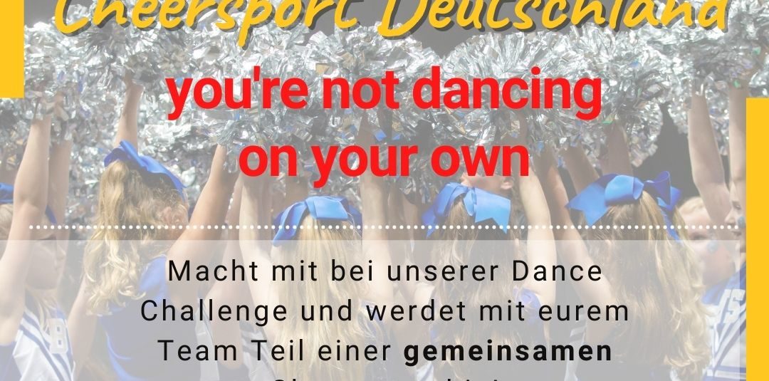 (Performance) Cheer Deutschland – you’re not dancing on your own! (Performance) Cheer Deutschland – you’re not dancing on your own!