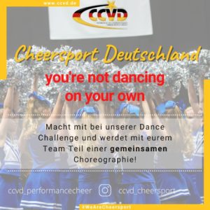 (Performance) Cheer Deutschland – you’re not dancing on your own! (Performance) Cheer Deutschland – you’re not dancing on your own!