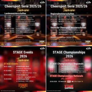 Wettkampftermine Saison 2025/26