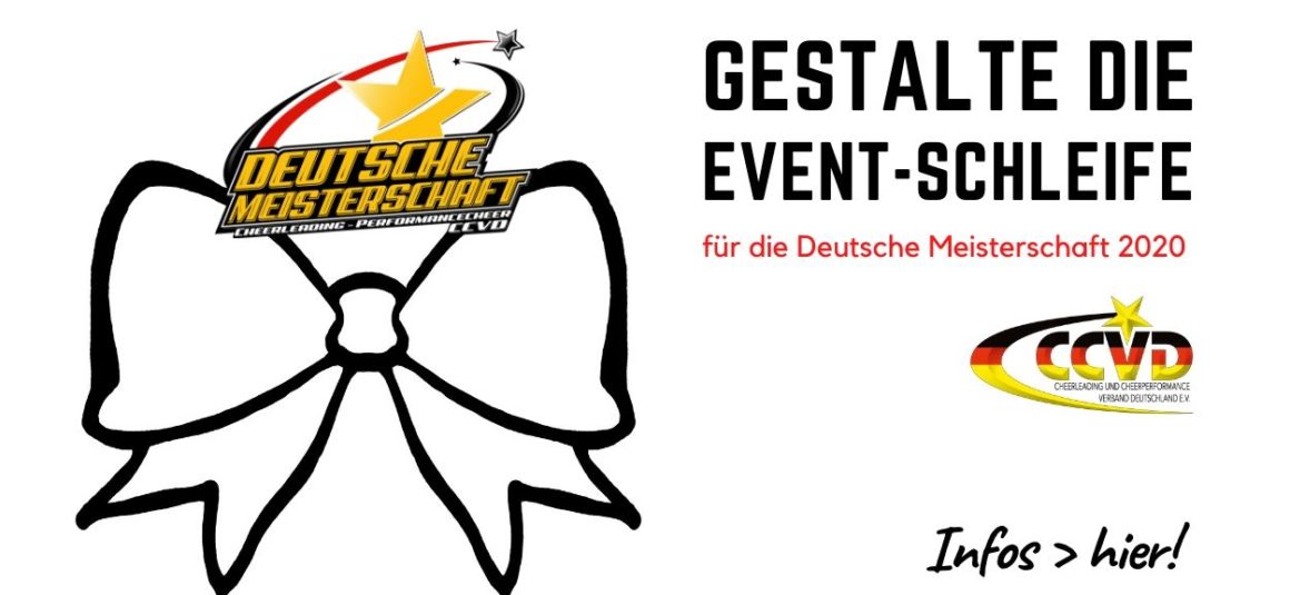 Schleifen – Design für DM 2020 gesucht!