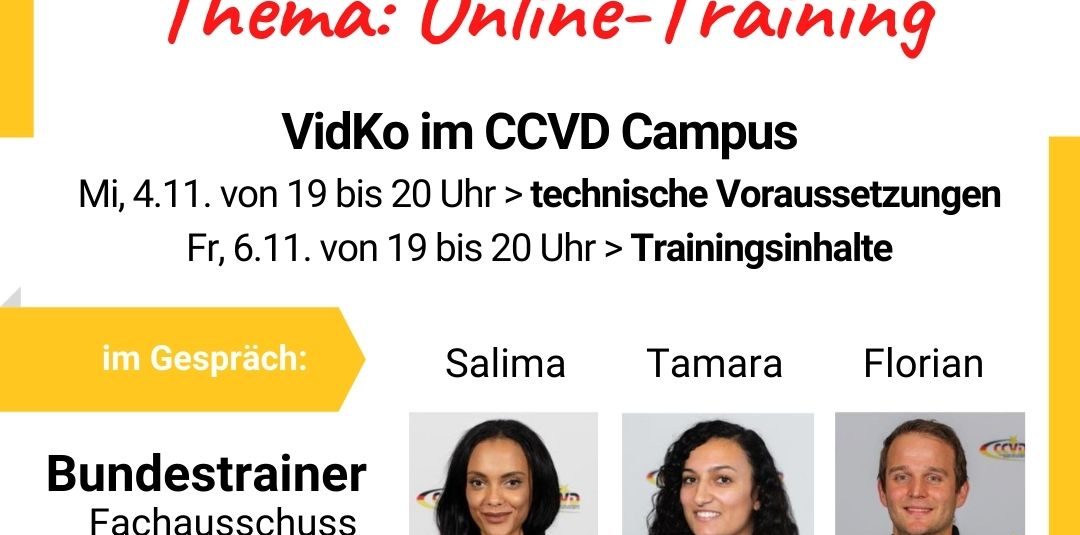 Coaches Hour zum Thema Online Training