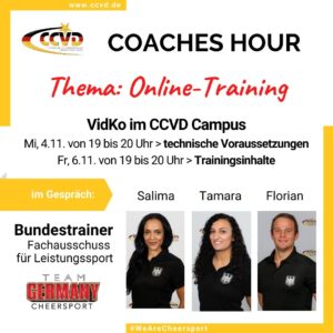 Coaches Hour zum Thema Online Training Coaches Hour zum Thema Online Training