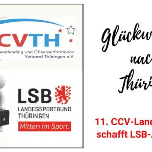 CCVTH – 11. CCVD-Landesfachverband im LSB CCVTH – 11. CCVD-Landesfachverband im LSB