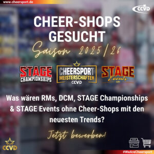 GESUCHT: Cheer-Shops 2026 GESUCHT: Cheer-Shops 2026