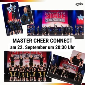 Wir laden zum Master Cheer Connect! Wir laden zum Master Cheer Connect!