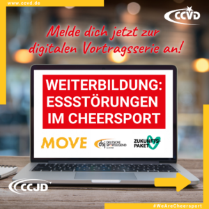 Vortragsserie: Essstörungen im Cheersport Vortragsserie: Essstörungen im Cheersport