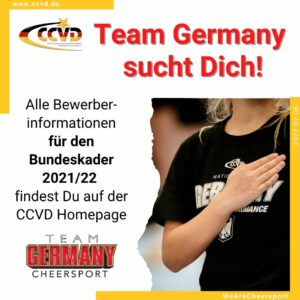 Bewerbung Bundeskader Saison 2021/22 Bewerbung Bundeskader Saison 2021/22