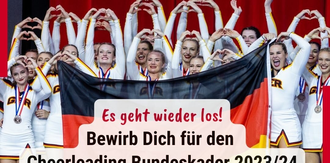 Anforderungen Cheerleading Bundeskader Saison 2023/24 online