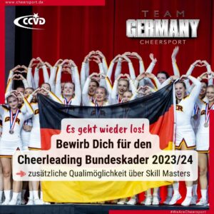 Anforderungen Cheerleading Bundeskader Saison 2023/24 online Anforderungen Cheerleading Bundeskader Saison 2023/24 online