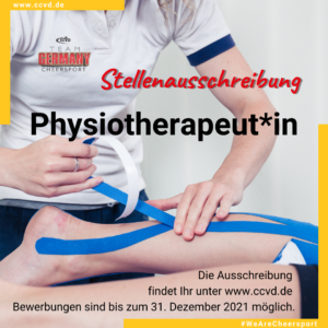 Physiotherapeut*in gesucht! Physiotherapeut*in gesucht!