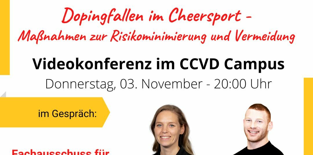 Coaches Hour – Dopingfallen im Cheersport