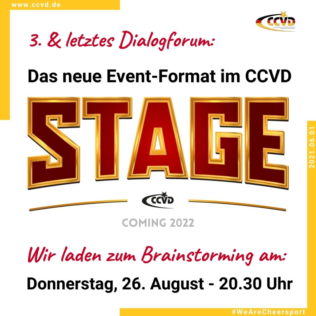 Dialogforum STAGE-Konzeption Dialogforum STAGE-Konzeption