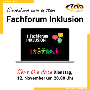 SAVE THE DATE: Fachforum Inklusion am 12.11.24 SAVE THE DATE: Fachforum Inklusion am 12.11.24