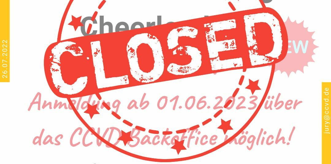 AUSGEBUCHT – Juroren Grundausbildung im CCVD AUSGEBUCHT – Juroren Grundausbildung im CCVD