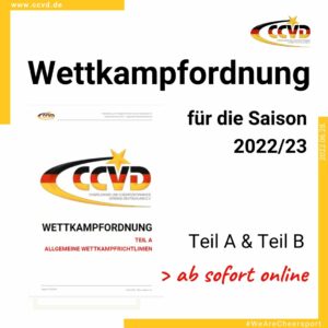 Updates Wettkampfordnung 2022/2023