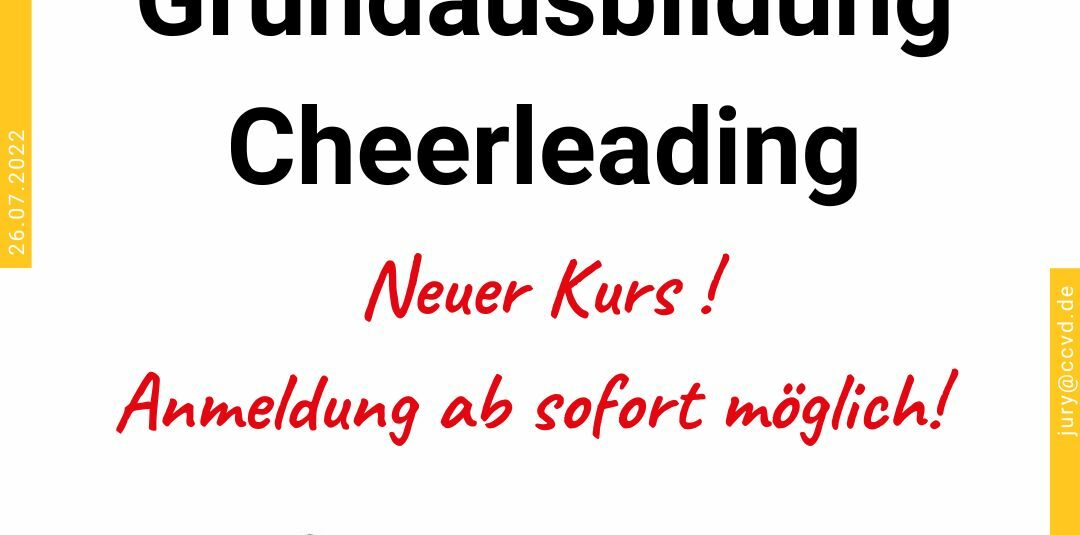 Juroren Grundausbildung im CCVD Juroren Grundausbildung im CCVD