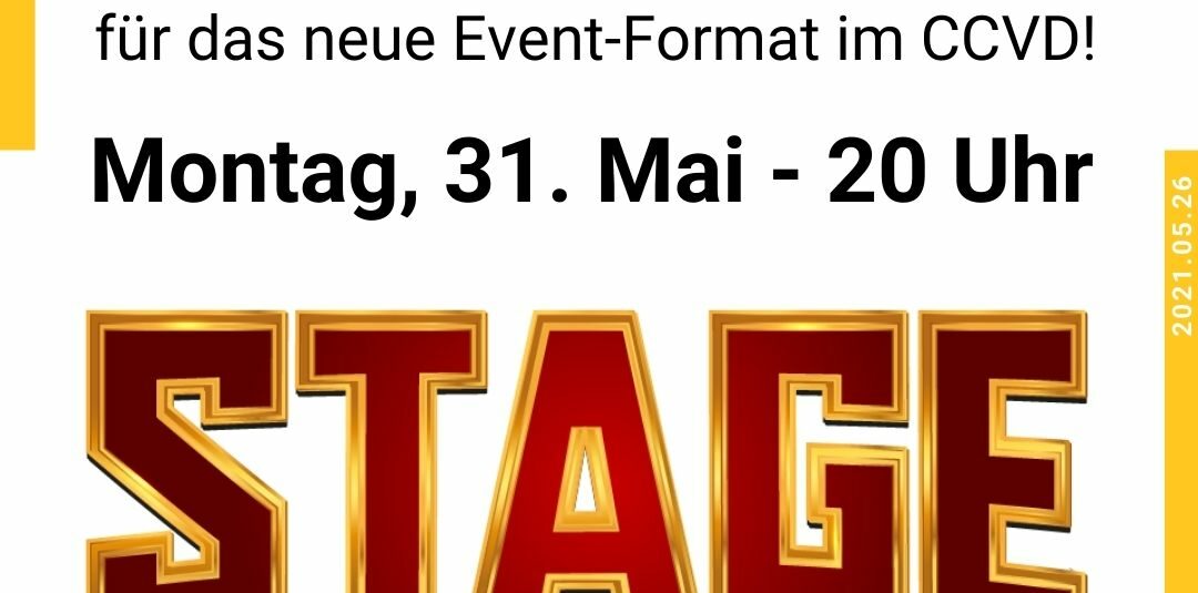 Der CCVD Fachausschuss für Vielfalt lädt zum Kick-off-Meeting für das neue STAGE-Format!
