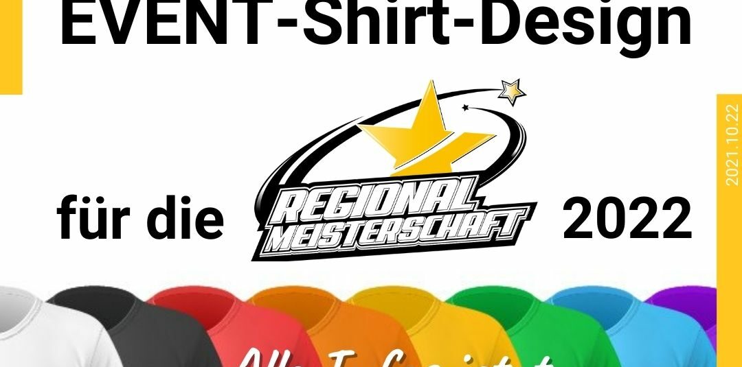 Gestalte das Event-Shirt-Design