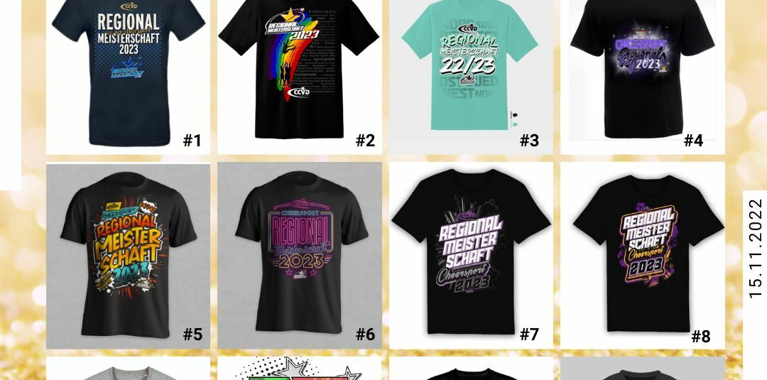 Jetzt abstimmen – für Euer RM Eventshirt- & Schleifen-Design!