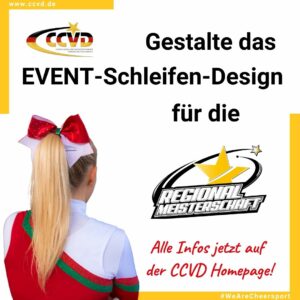 Schleifen-Design für die Regionalmeisterschaften 2022 gesucht!