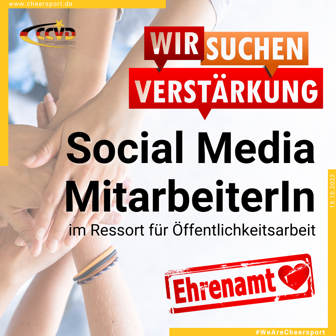 Social Media MitarbeiterIn gesucht! Social Media MitarbeiterIn gesucht!
