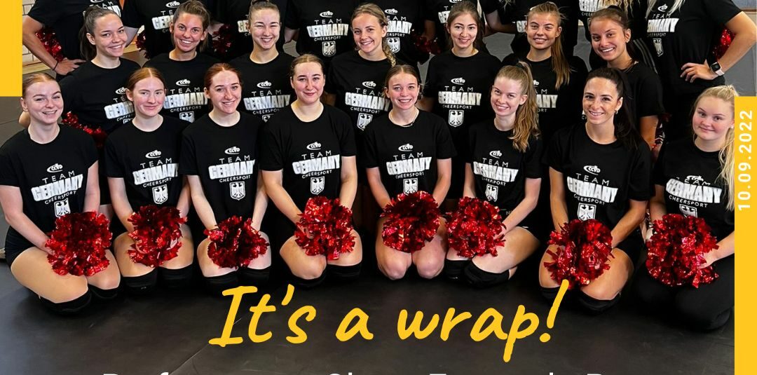 Und nochmal: 5, 6, 7, 8… Und nochmal: 5, 6, 7, 8…