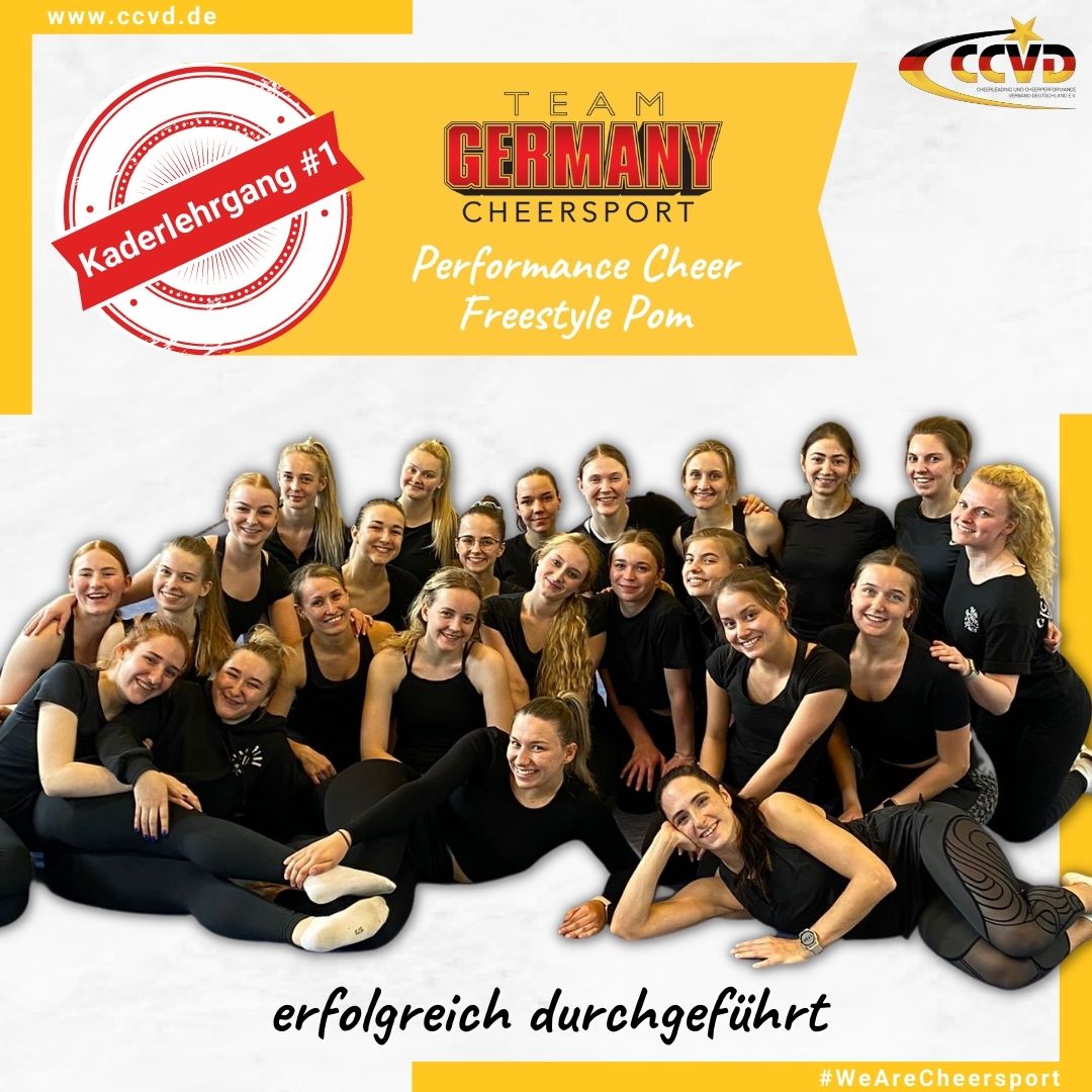Rückblick auf das erste Kadertraining des neuen Team Germany Freestyle Pom Rückblick auf das erste Kadertraining des neuen Team Germany Freestyle Pom