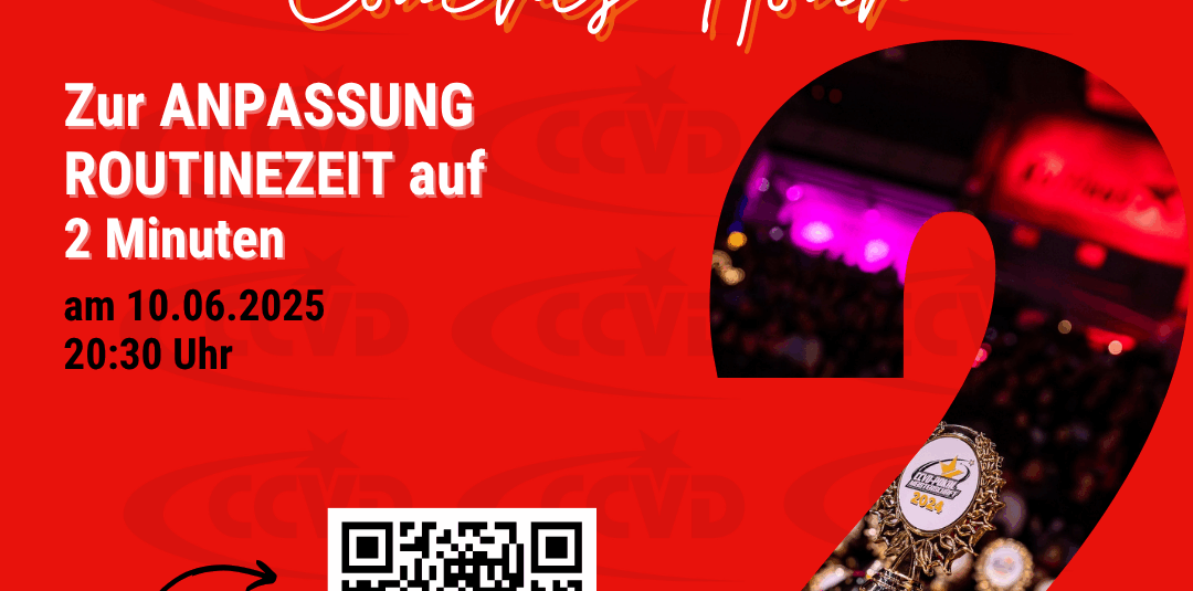 Anpassung der Routinezeit auf 2 Minuten