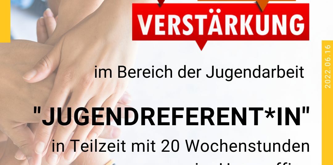 CCJD JugendreferentIn gesucht!