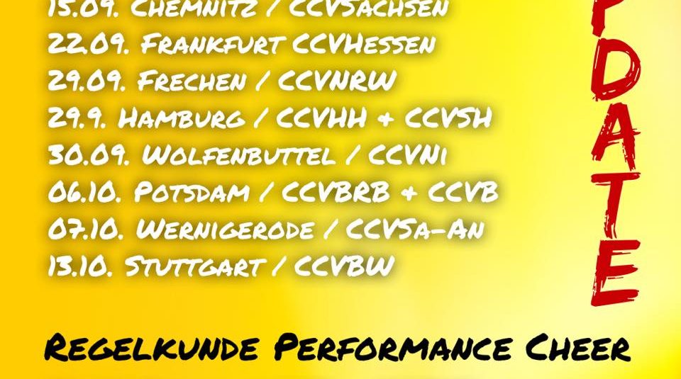 Regelwerk, Regelfragentage und Jury-Schulungen für die Saison 2018/2019