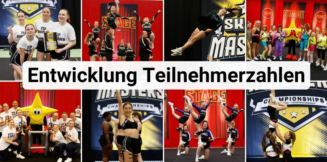 Entwicklung Teilnehmerzahlen STAGE & Skill Masters