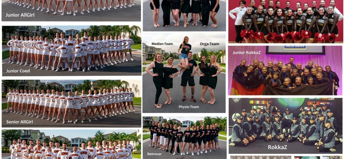 Goldene Weltmeisterschaft für unser Team Germany!