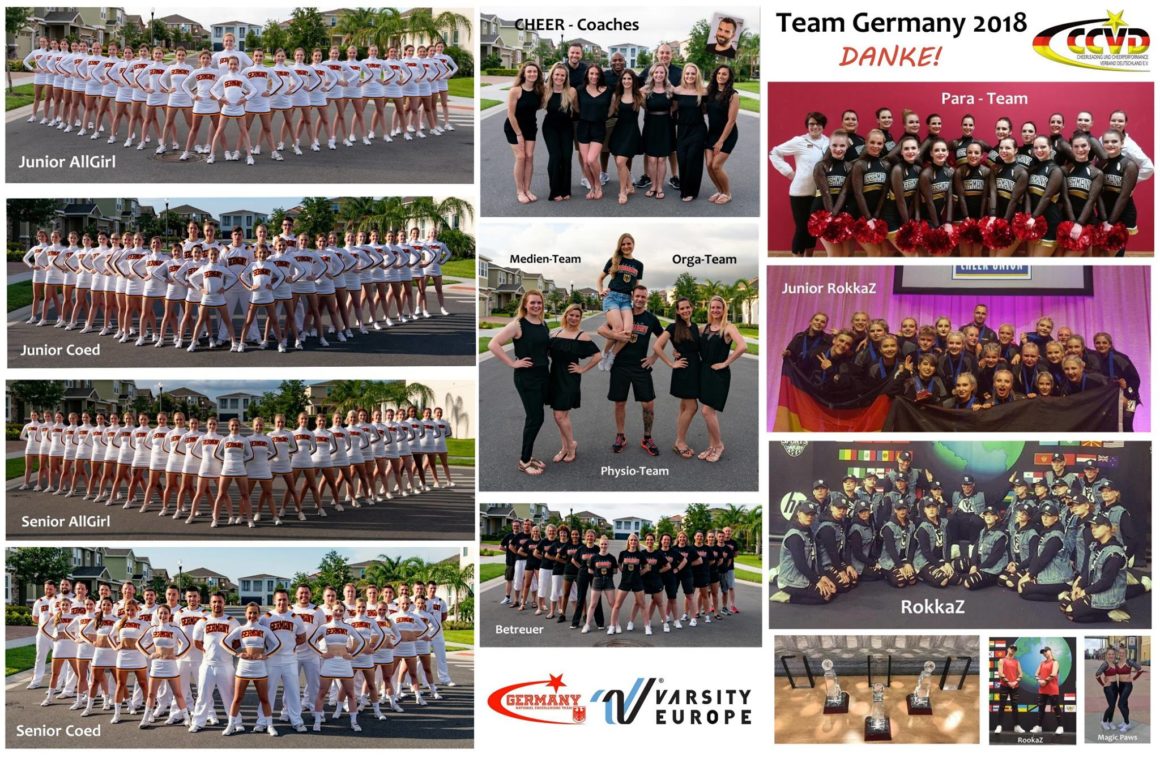 Goldene Weltmeisterschaft für unser Team Germany!